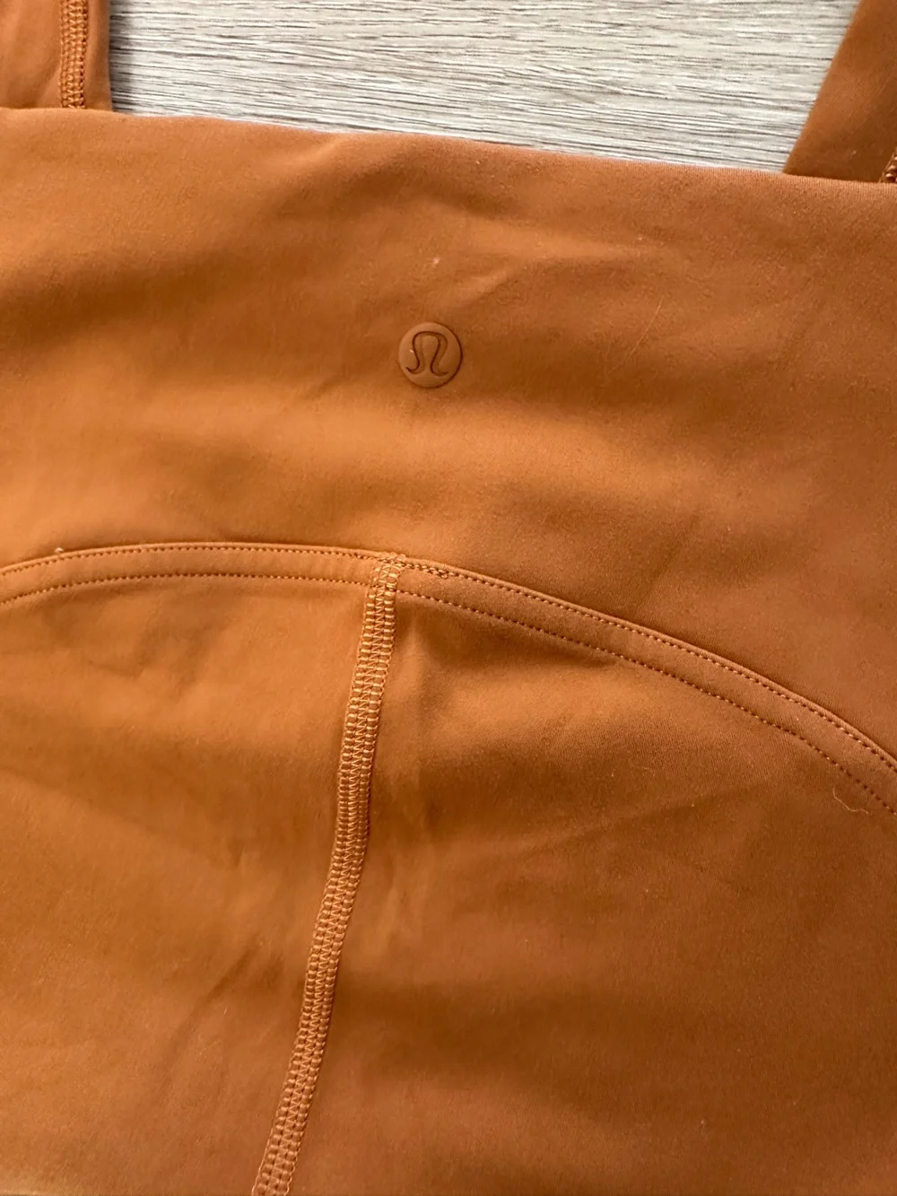 Lululemon InStill High Rise Tights 25” Length Size 2 Copper Brown